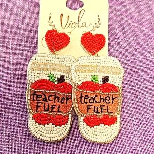 Teacher Fuel Earrings